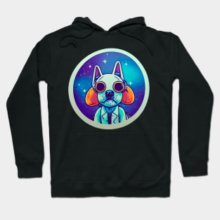 Dog halloween styles Galaxy Hoodie